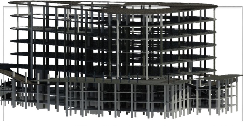 Retail mall BIM model